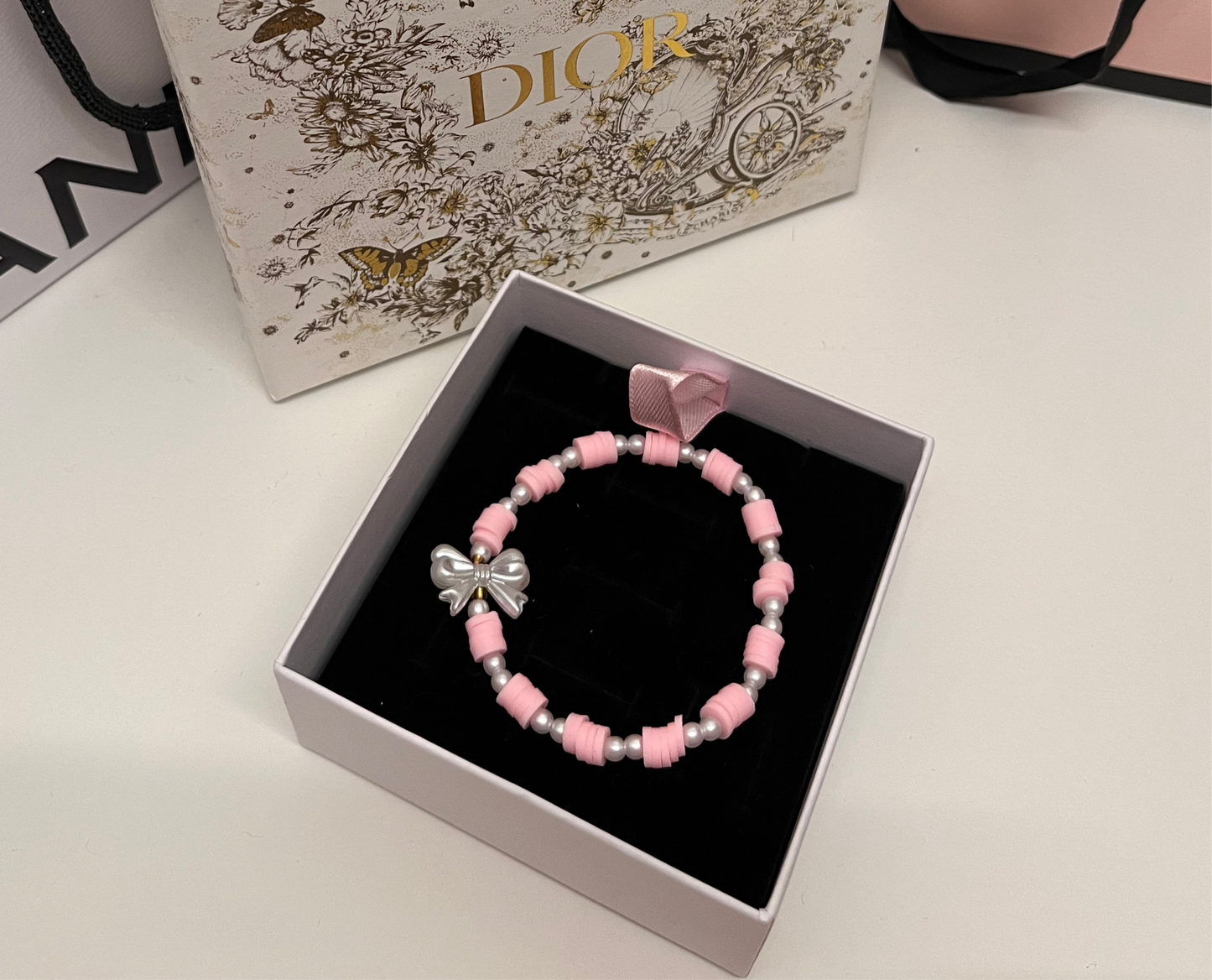 Pretty In Pink Bowtastic Bracelet