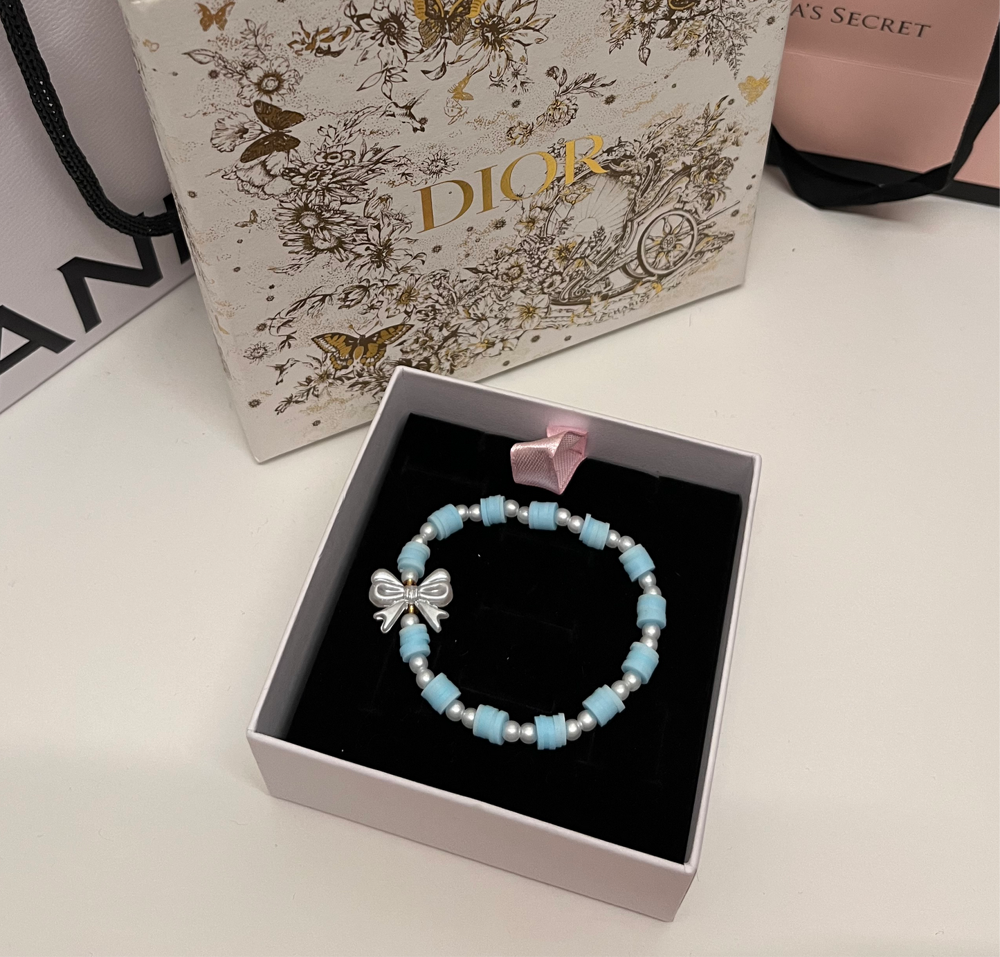 Better In Blue Bowtastic Bracelet