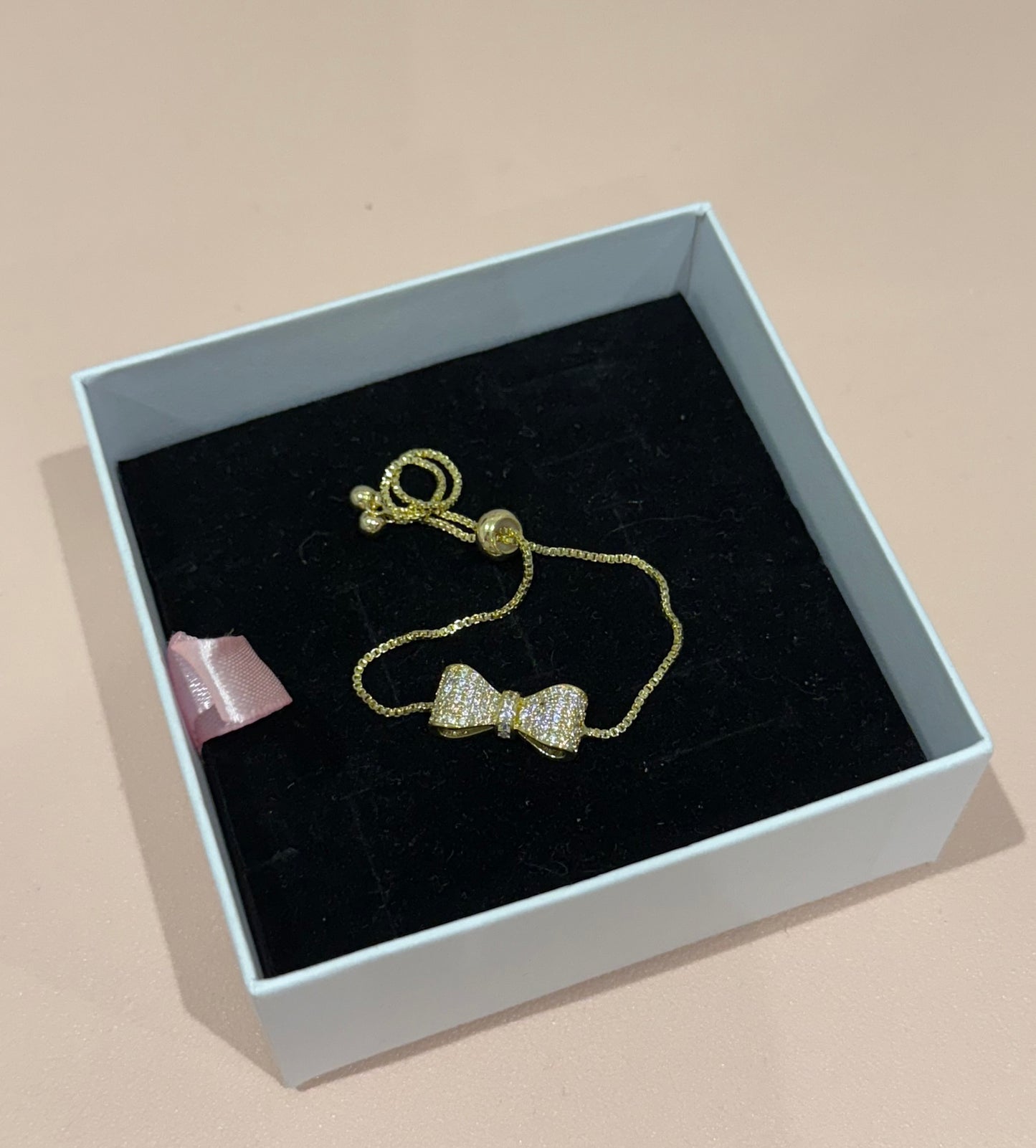 Gold Bowtastic Bracelet