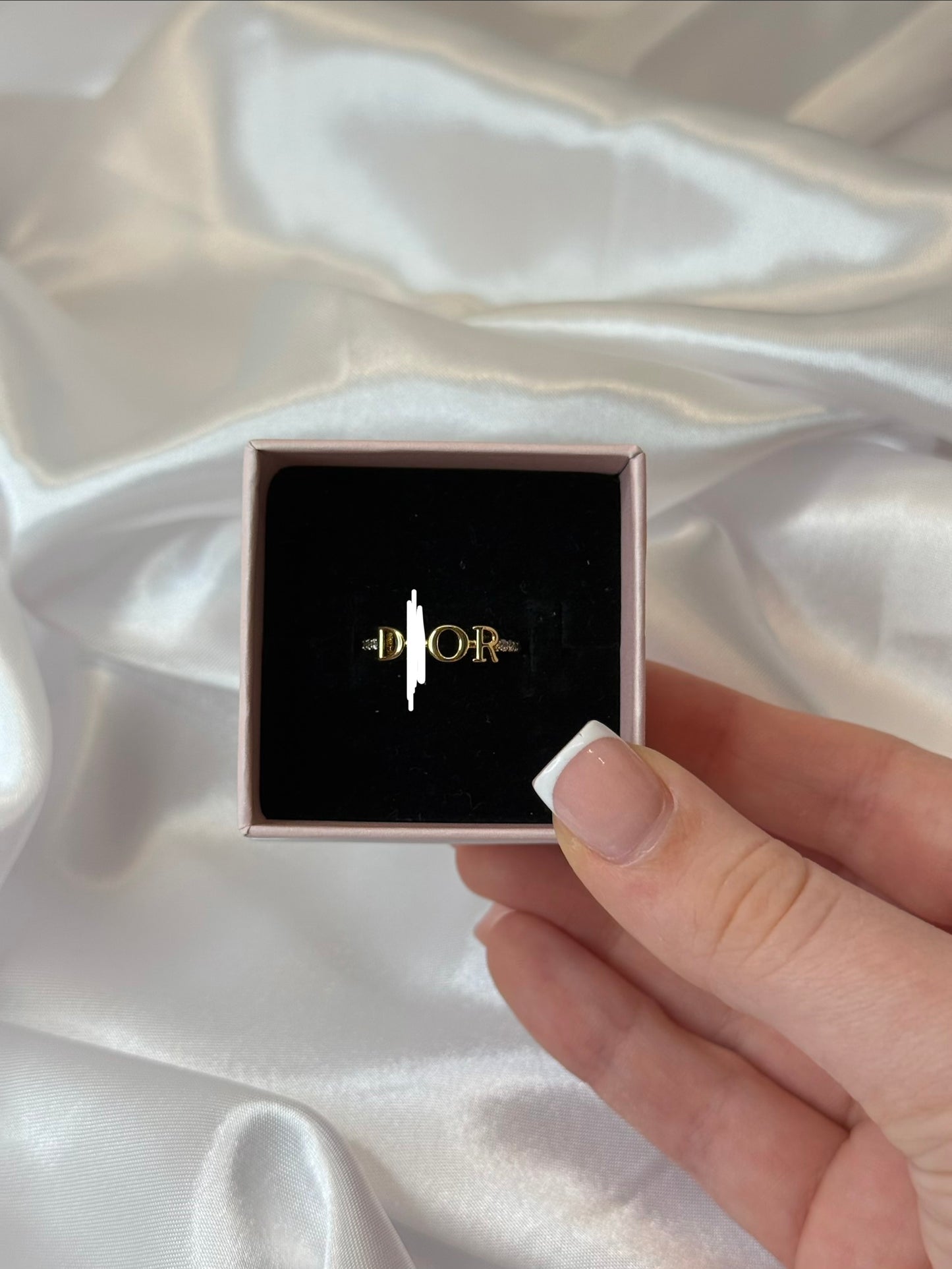 Size 7 Gold CD Ring