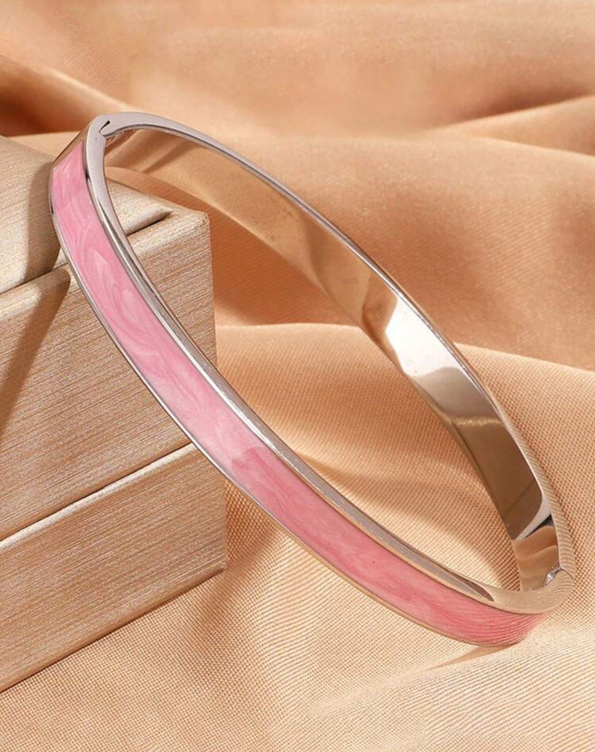 pretty in pink bangle