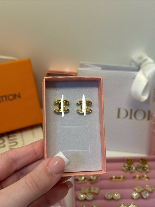 Gold CeCe Earrings