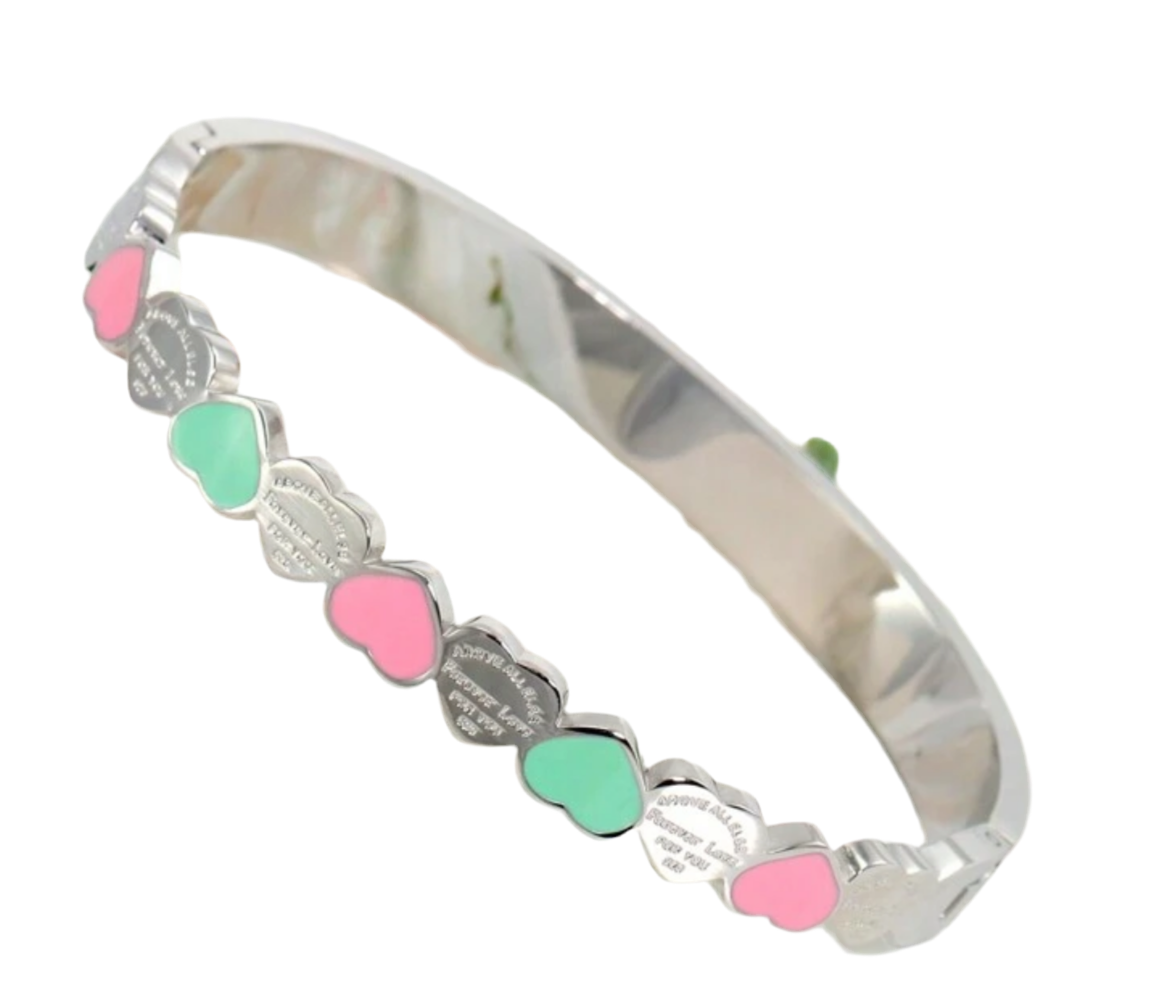 hearts of luxe bangle