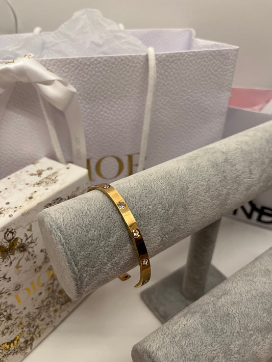 golden glow bangle